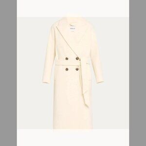 Veronica NWT Beard Della Dickey Coat (Orig. $1098) w/tax (Size Medium) (Ecru)